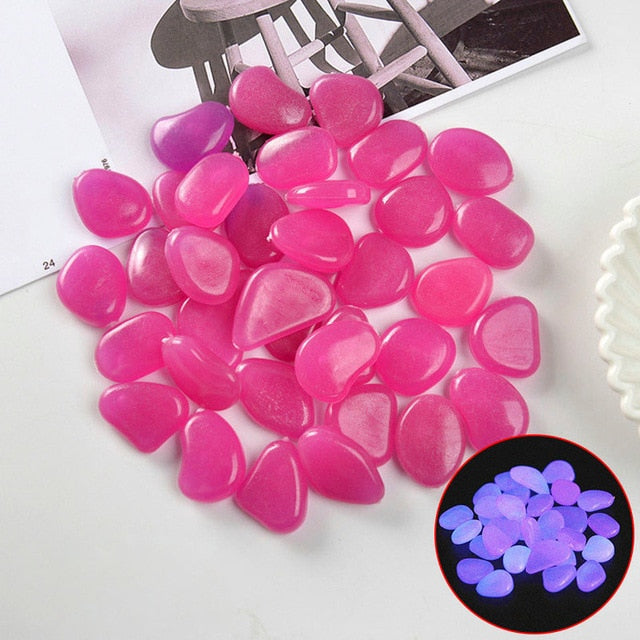 Pebble Rocks Aquarium Glow In The Dark
