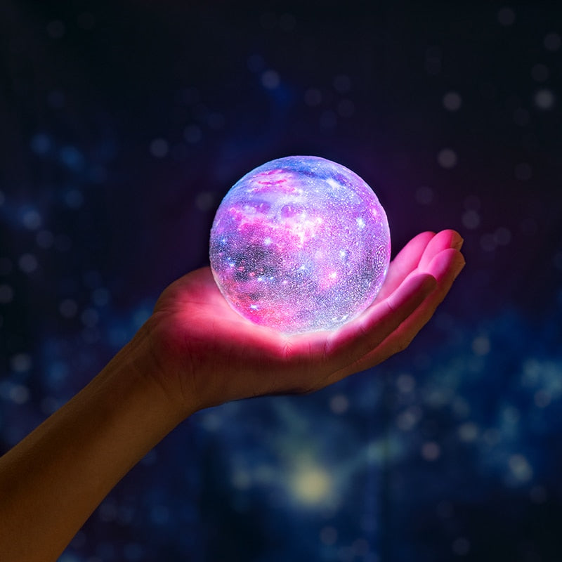 3D Print Star Moon Lamp Night Light