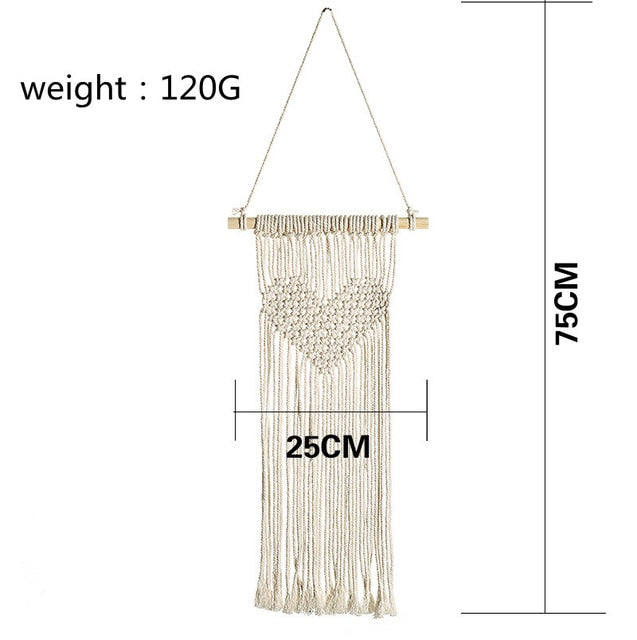 Macrame Wall Hanging Boho Decor
