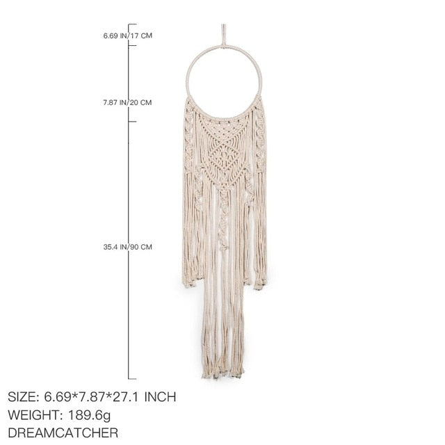 Macrame Wall Hanging Boho Decor