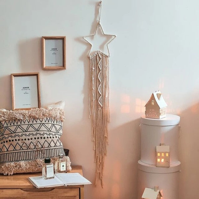 Macrame Wall Hanging Boho Decor