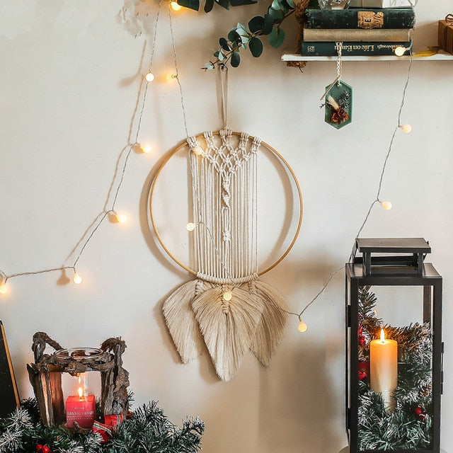 Macrame Wall Hanging Boho Decor