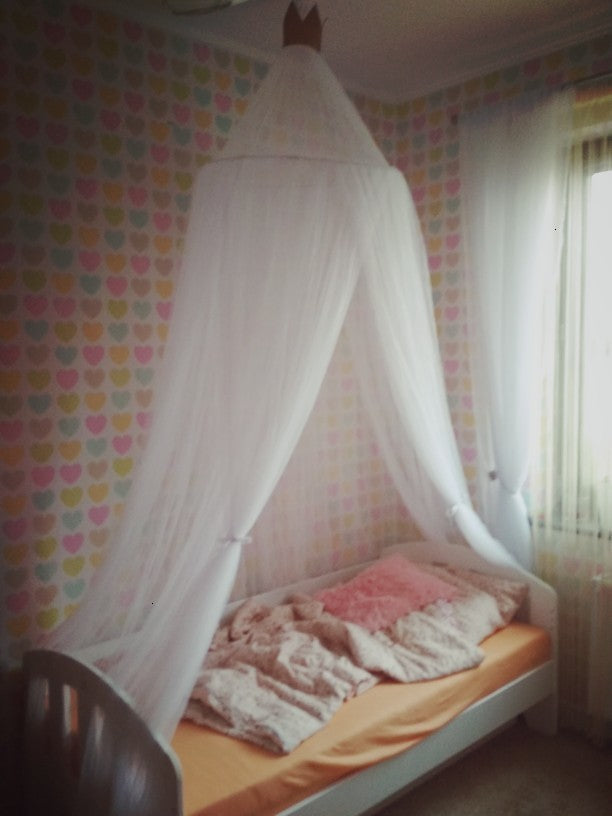 Bedding Dome Bed Canopy Mosquito Net Bedcover Curtain For Baby Kids