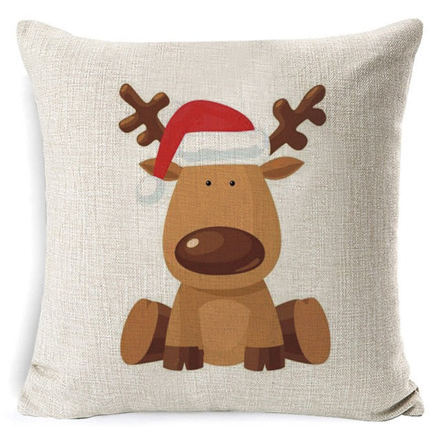 Christmas Decoration Cushion Cover