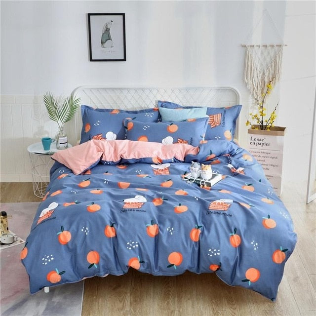 Bed Sheet Pillowcase Comforter Bedding Sets