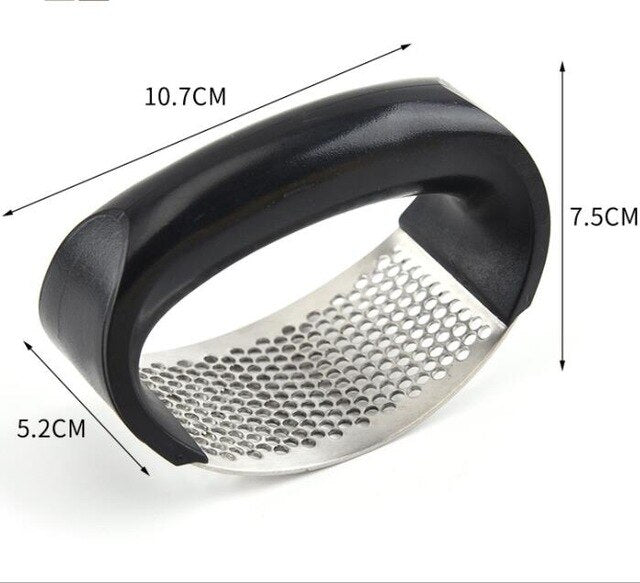 Stainless Steel Garlic Press Crusher