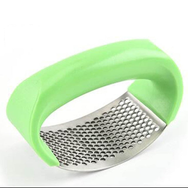Stainless Steel Garlic Press Crusher