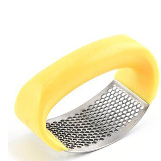 Stainless Steel Garlic Press Crusher