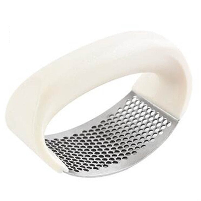 Stainless Steel Garlic Press Crusher