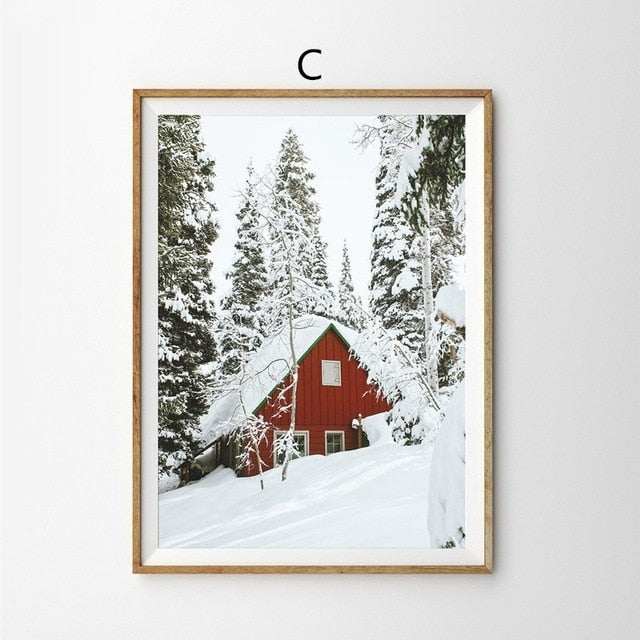 Christmas Style Wall Art Canvas Painting Home Decor