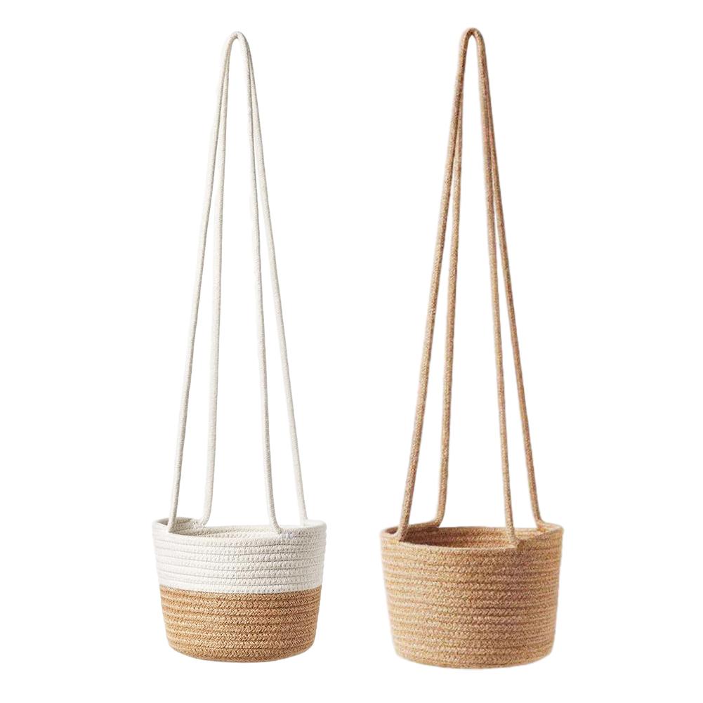 Garden Plant Hangers Rope Hanging Planter