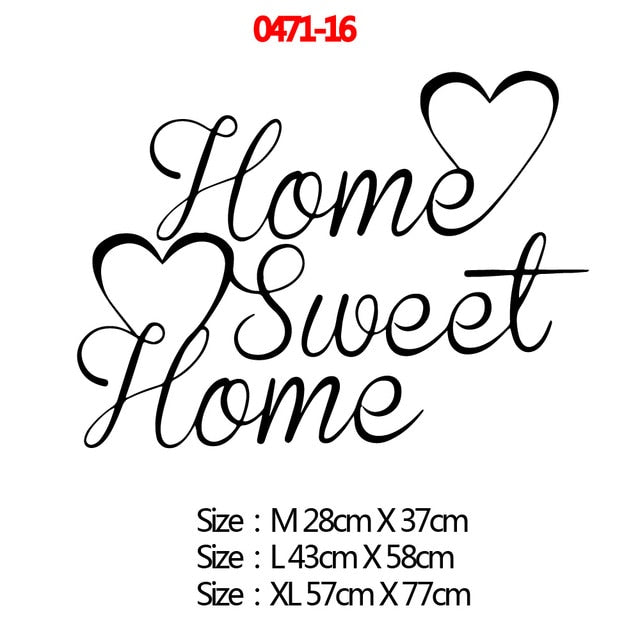 Romantic Love Always Forever Wall Sticker
