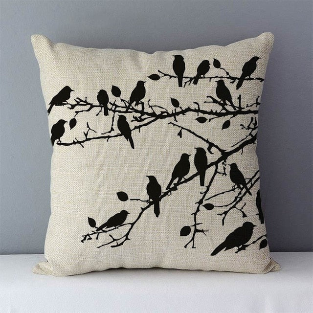 Cartoon Cushion Pillows Cotton Pillowcase