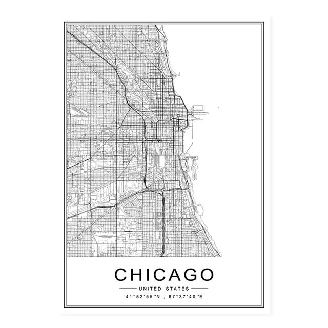 Modern Canvas Poster Print Wall Art