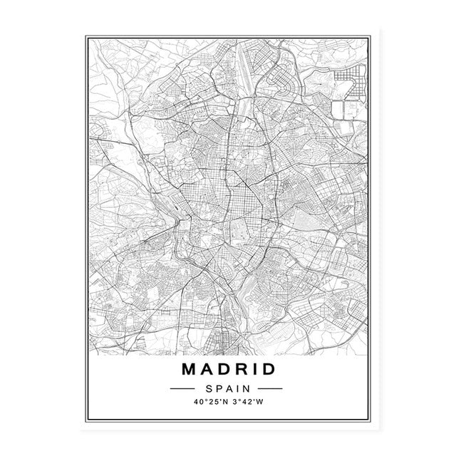 Modern Canvas Poster Print Wall Art