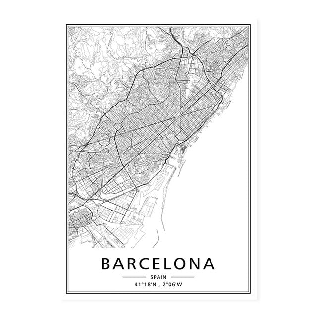 Modern Canvas Poster Print Wall Art