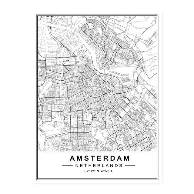 Modern Canvas Poster Print Wall Art
