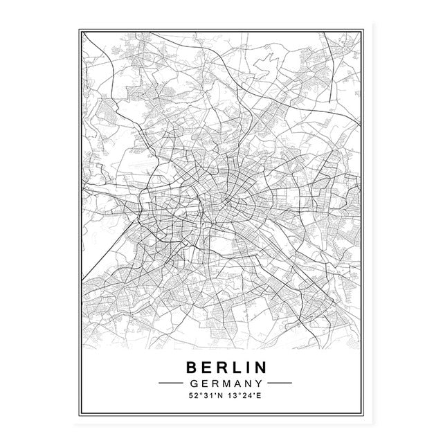 Modern Canvas Poster Print Wall Art