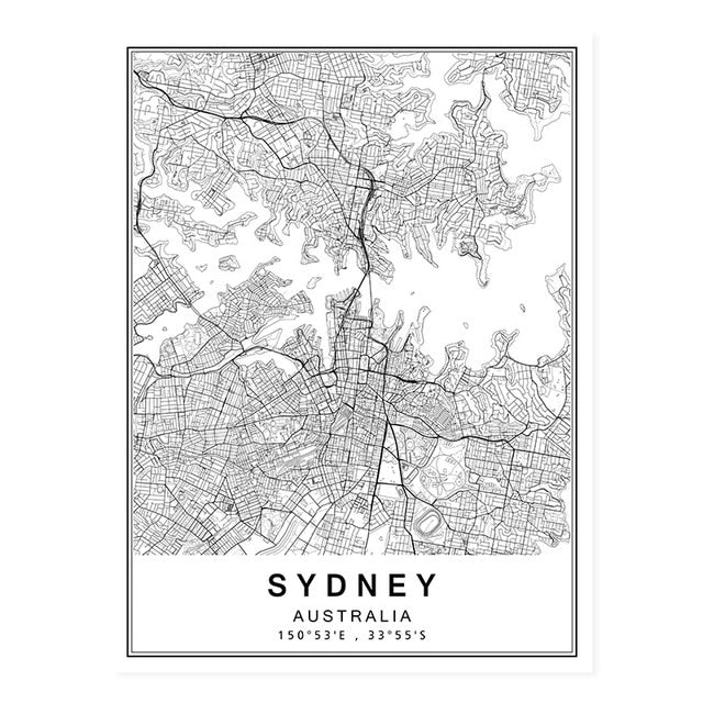Modern Canvas Poster Print Wall Art