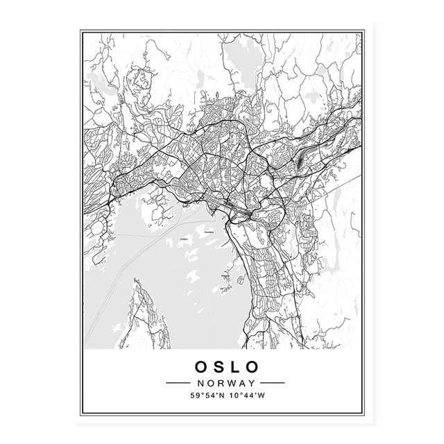 Modern Canvas Poster Print Wall Art