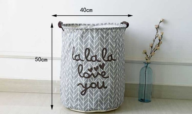 Laundry Basket Waterproof Dirty Clothes Storage
