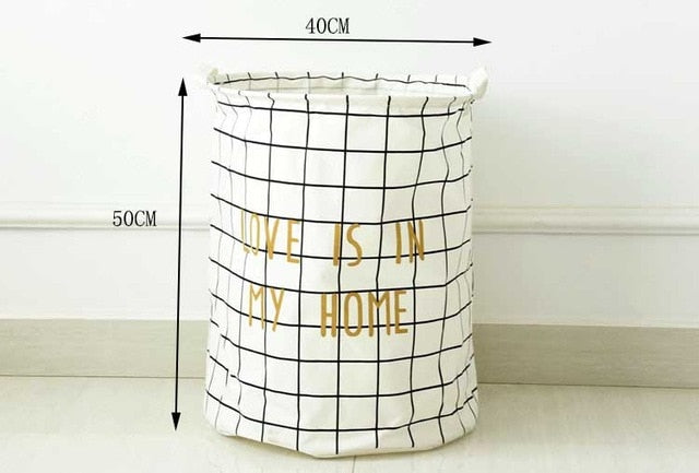 Laundry Basket Waterproof Dirty Clothes Storage