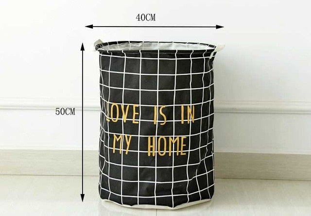 Laundry Basket Waterproof Dirty Clothes Storage