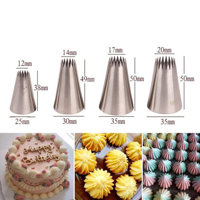 Nozzle Icing Piping Pastry