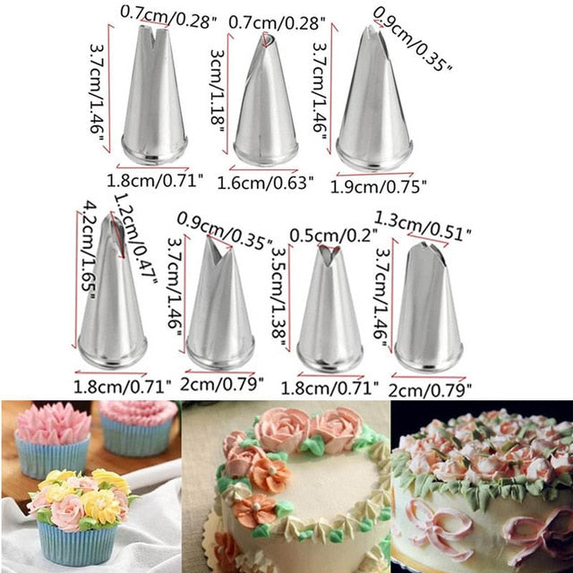 Nozzle Icing Piping Pastry