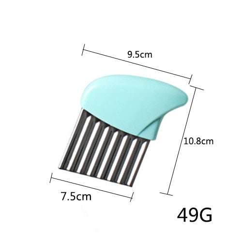 Potato Cutter Stainless Steel Wavy