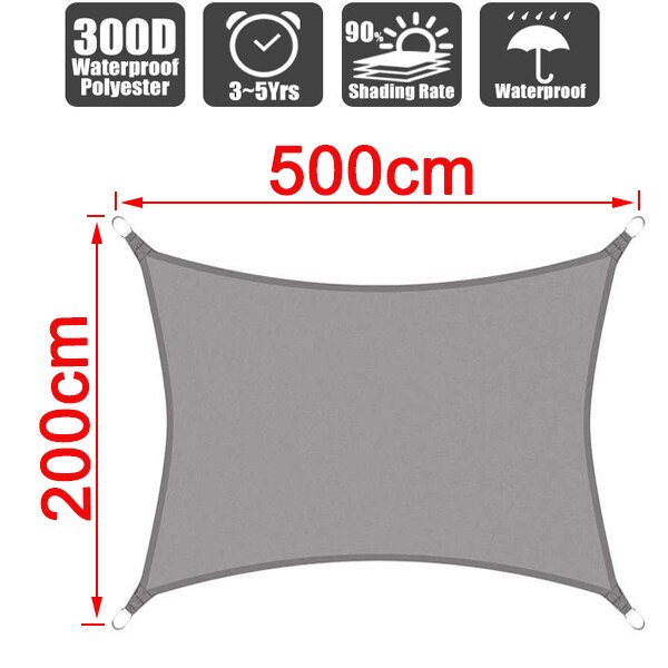 Sunscreen Yard Sail Cloth Awnings