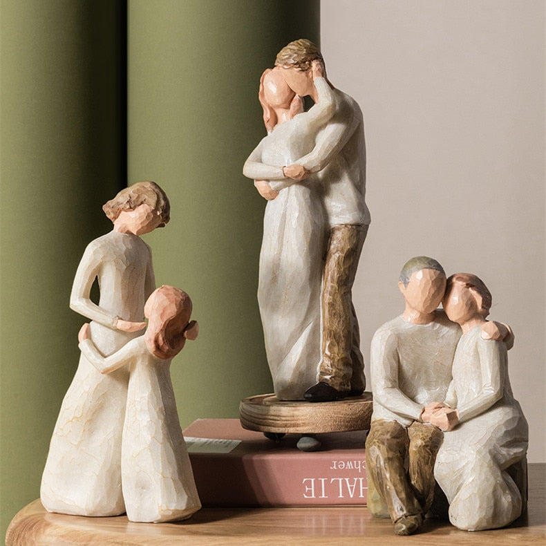 Home Decoration People Model Crafts
