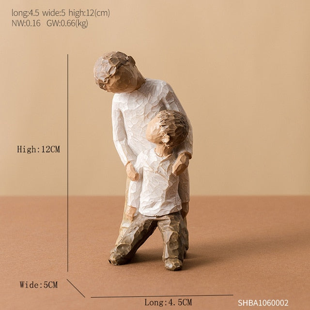 Home Decoration People Model Crafts