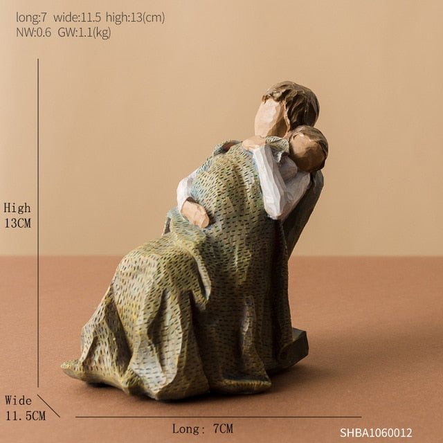 Home Decoration People Model Crafts