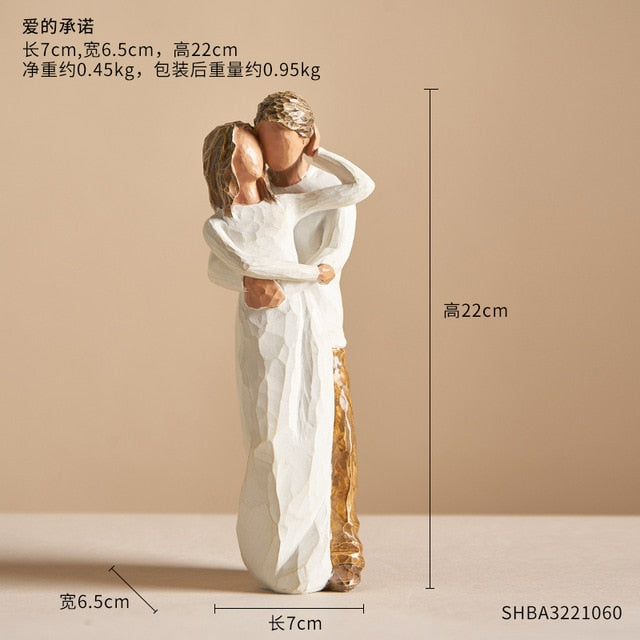 Home Decoration People Model Crafts