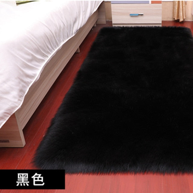 Sholisa Shaggy Shag Faux Fluffy Carpet