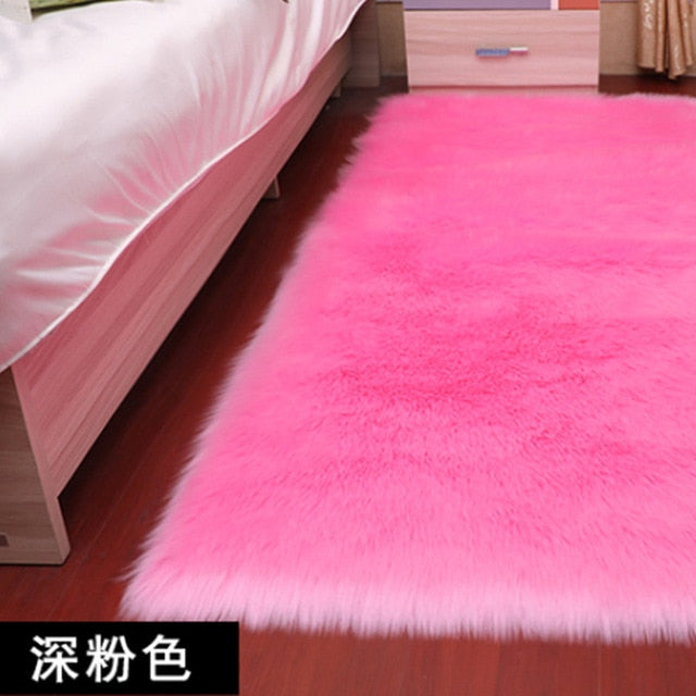 Sholisa Shaggy Shag Faux Fluffy Carpet