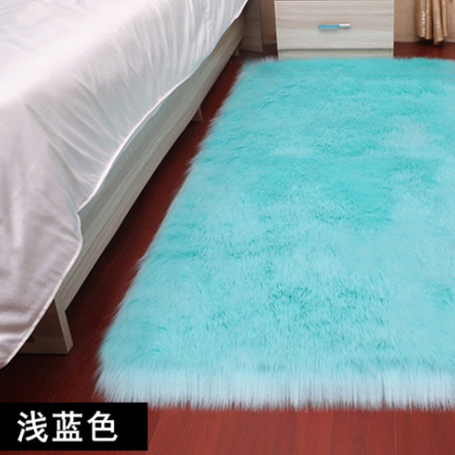 Sholisa Shaggy Shag Faux Fluffy Carpet