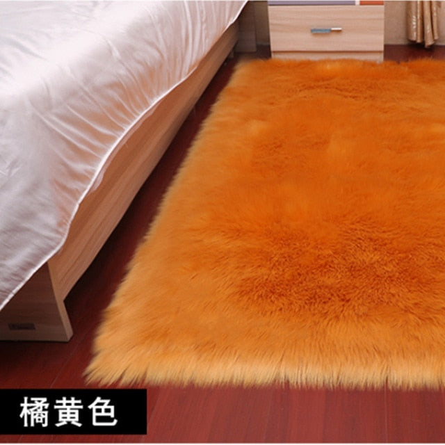 Sholisa Shaggy Shag Faux Fluffy Carpet