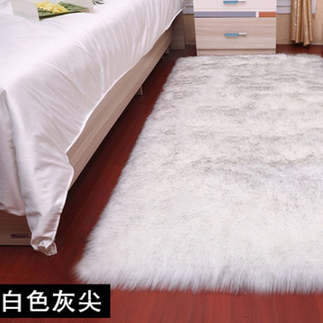 Sholisa Shaggy Shag Faux Fluffy Carpet