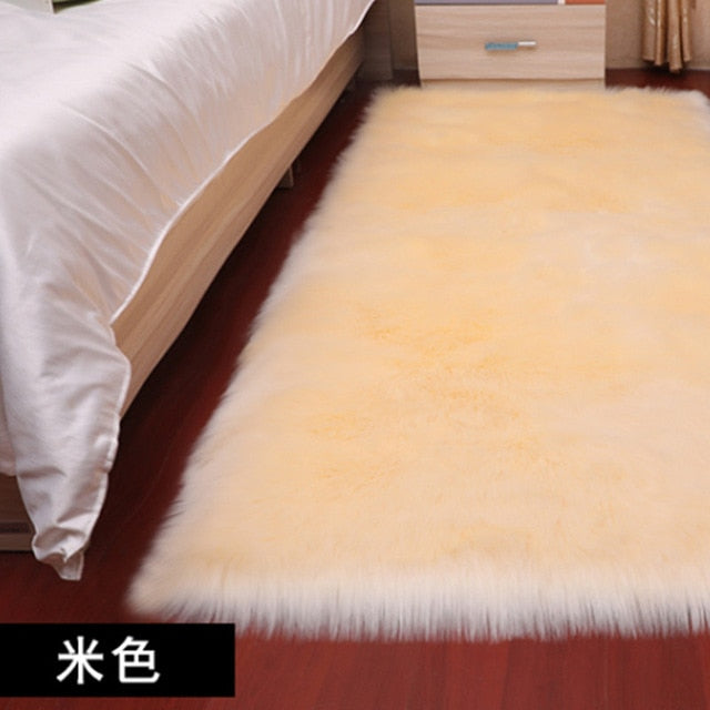 Sholisa Shaggy Shag Faux Fluffy Carpet