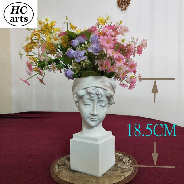 Modern Nordic Style Creative Portrait Vase