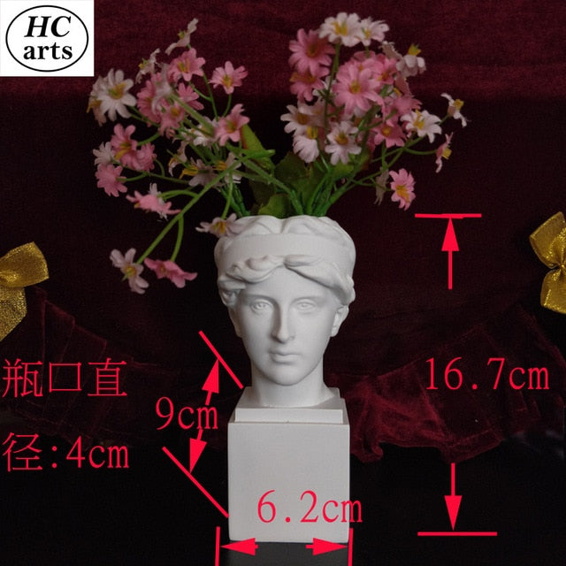 Modern Nordic Style Creative Portrait Vase