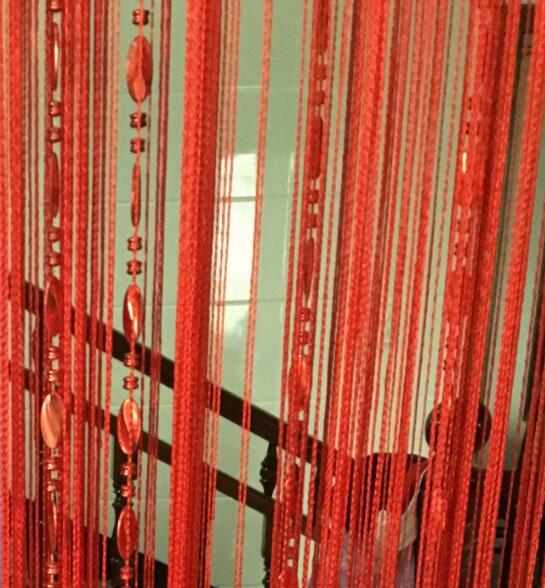 12 Color Beads Line Curtain Modern Yarn