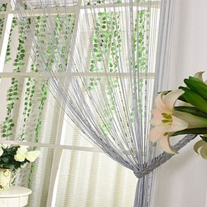 12 Color Beads Line Curtain Modern Yarn