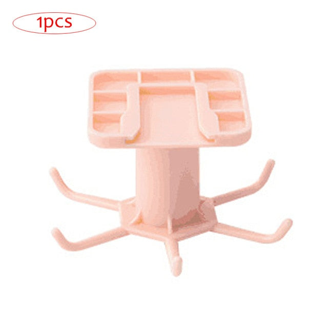 Kitchen Organizer Rotatable Rack Cabinet