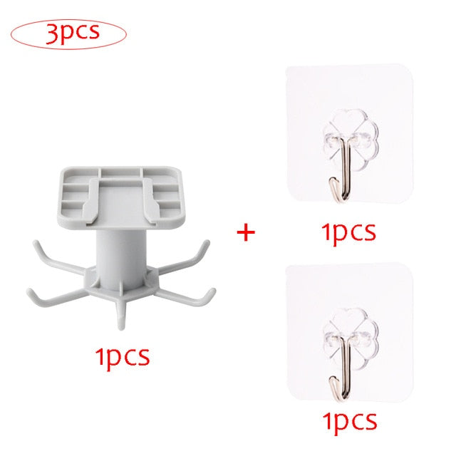 Kitchen Organizer Rotatable Rack Cabinet