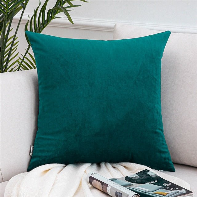 Velvet Pillowcases Soft Cushion Covers