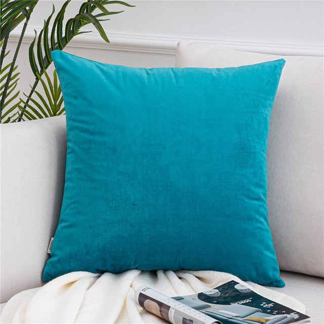 Velvet Pillowcases Soft Cushion Covers