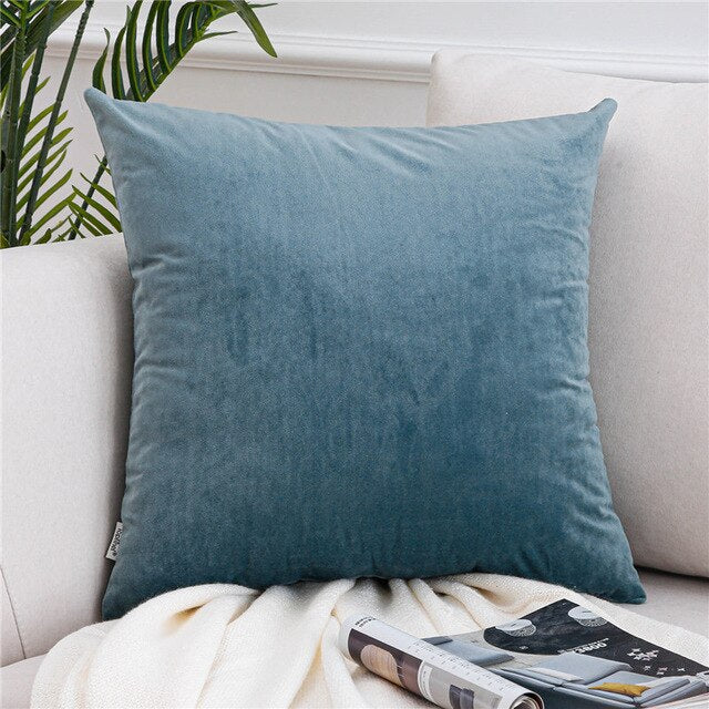 Velvet Pillowcases Soft Cushion Covers